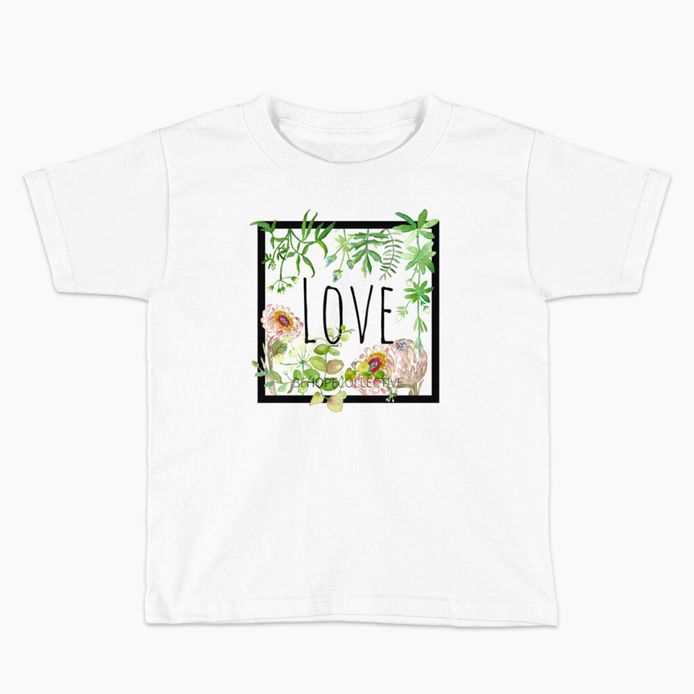 Love (Flowers) Kids T-Shirt