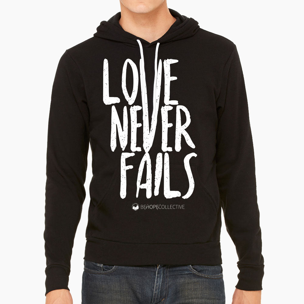 Love Never Fails Unisex Hoodie