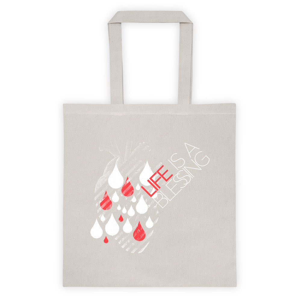 Life is a Blessing Tote bag