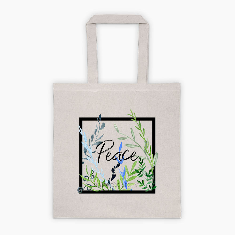Peace (Vines) Tote bag