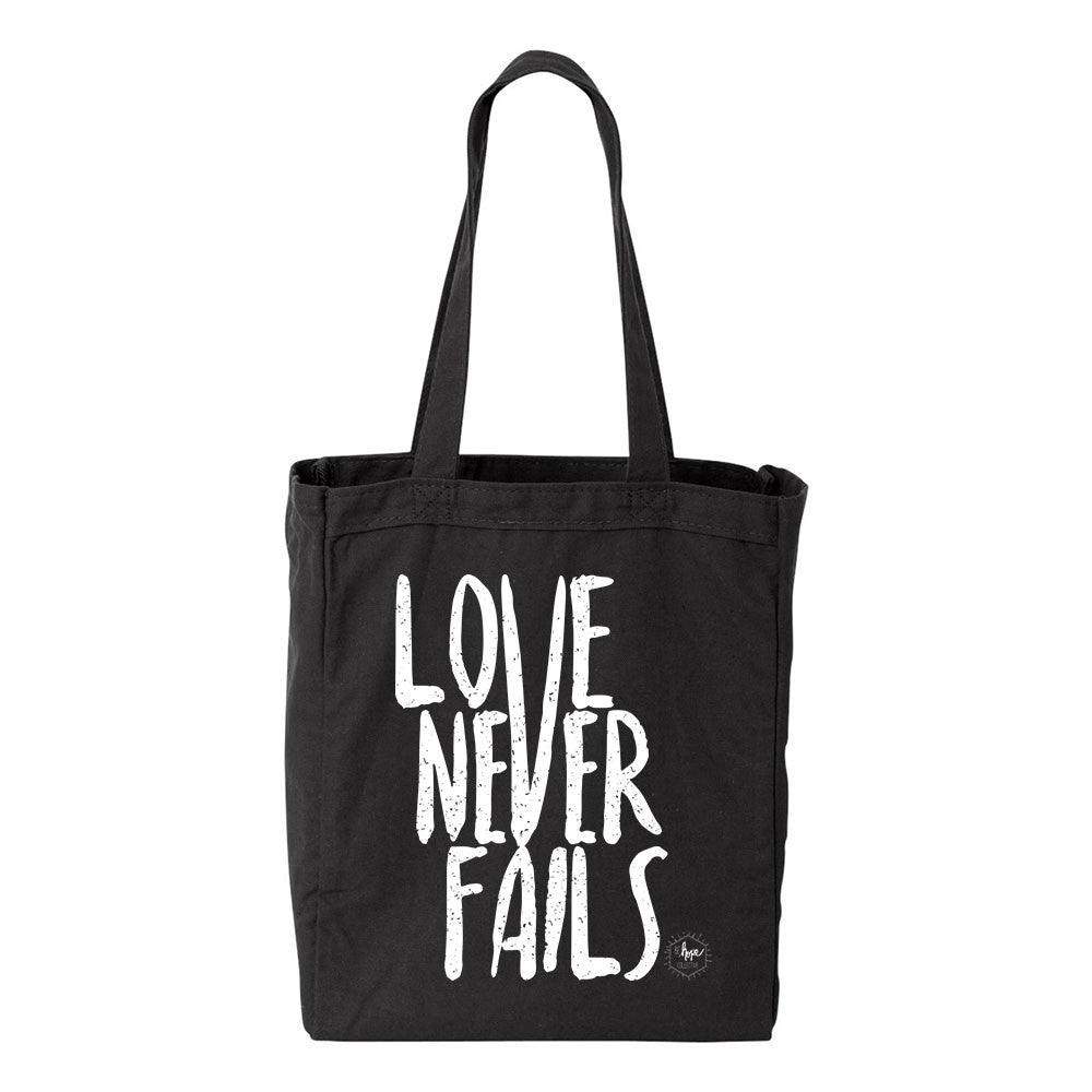 Love Never Fails, Love and Hearts, Cotton Waste Bag Holder And Dispens –  Friends Up Studio