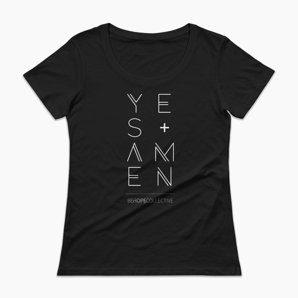 Yes & Amen - Ladies' Scoopneck T-Shirt