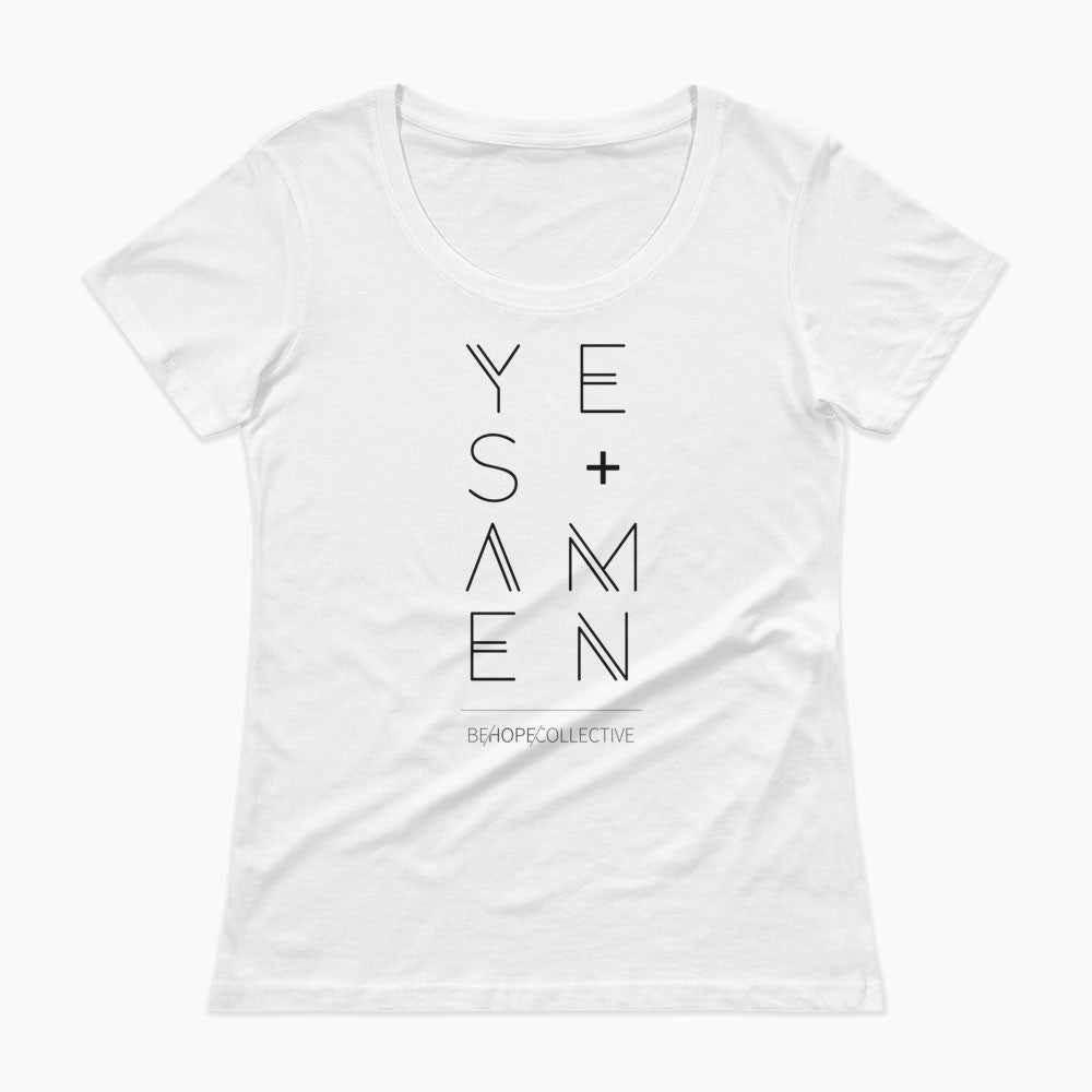 Yes & Amen - Ladies' Scoopneck T-Shirt